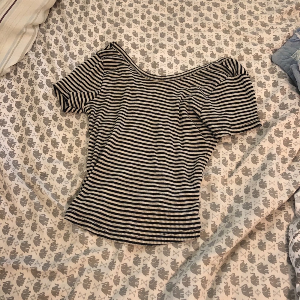 Brandy Melville striped tee